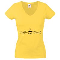 Lady-fit Valueweight V-Neck T-Shirt Thumbnail