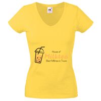 Lady-fit Valueweight V-Neck T-Shirt Thumbnail
