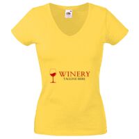 Lady-fit Valueweight V-Neck T-Shirt Thumbnail