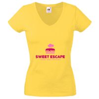 Lady-fit Valueweight V-Neck T-Shirt Thumbnail