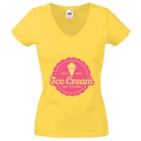 Lady-fit Valueweight V-Neck T-Shirt Thumbnail
