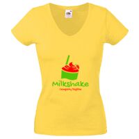 Lady-fit Valueweight V-Neck T-Shirt Thumbnail