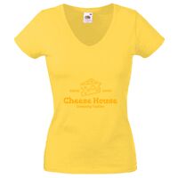 Lady-fit Valueweight V-Neck T-Shirt Thumbnail