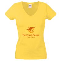 Lady-fit Valueweight V-Neck T-Shirt Thumbnail