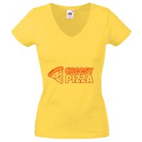 Lady-fit Valueweight V-Neck T-Shirt Thumbnail