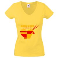Lady-fit Valueweight V-Neck T-Shirt Thumbnail