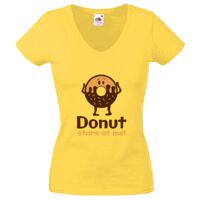 Lady-fit Valueweight V-Neck T-Shirt Thumbnail