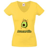 Lady-fit Valueweight V-Neck T-Shirt Thumbnail
