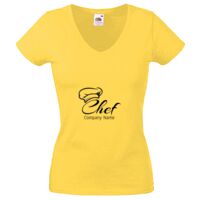 Lady-fit Valueweight V-Neck T-Shirt Thumbnail