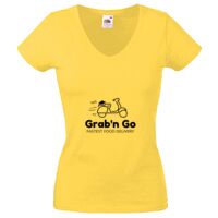 Lady-fit Valueweight V-Neck T-Shirt Thumbnail