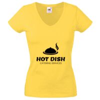 Lady-fit Valueweight V-Neck T-Shirt Thumbnail