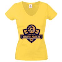 Lady-fit Valueweight V-Neck T-Shirt Thumbnail