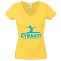 Lady-fit Valueweight V-Neck T-Shirt Thumbnail