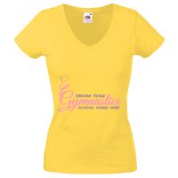 Lady-fit Valueweight V-Neck T-Shirt Thumbnail