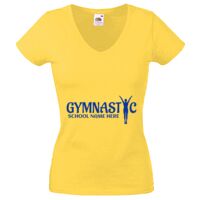 Lady-fit Valueweight V-Neck T-Shirt Thumbnail