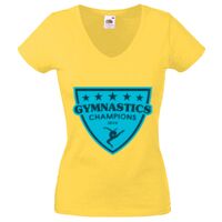 Lady-fit Valueweight V-Neck T-Shirt Thumbnail