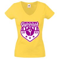 Lady-fit Valueweight V-Neck T-Shirt Thumbnail