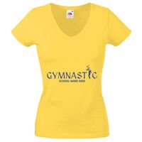 Lady-fit Valueweight V-Neck T-Shirt Thumbnail
