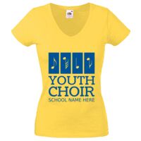 Lady-fit Valueweight V-Neck T-Shirt Thumbnail