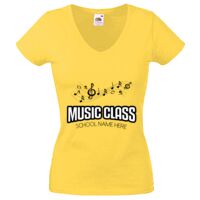 Lady-fit Valueweight V-Neck T-Shirt Thumbnail