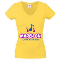 Lady-fit Valueweight V-Neck T-Shirt Thumbnail