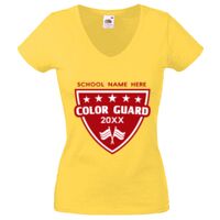 Lady-fit Valueweight V-Neck T-Shirt Thumbnail