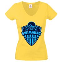 Lady-fit Valueweight V-Neck T-Shirt Thumbnail