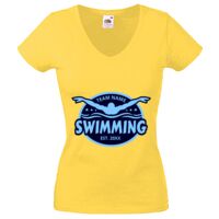 Lady-fit Valueweight V-Neck T-Shirt Thumbnail