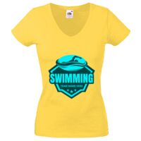 Lady-fit Valueweight V-Neck T-Shirt Thumbnail