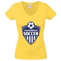 Lady-fit Valueweight V-Neck T-Shirt Thumbnail