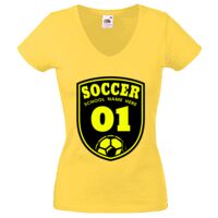 Lady-fit Valueweight V-Neck T-Shirt Thumbnail