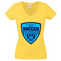 Lady-fit Valueweight V-Neck T-Shirt Thumbnail