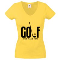 Lady-fit Valueweight V-Neck T-Shirt Thumbnail