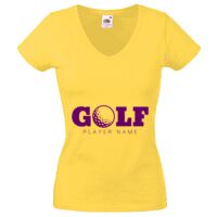 Lady-fit Valueweight V-Neck T-Shirt Thumbnail