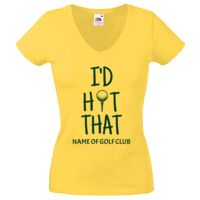 Lady-fit Valueweight V-Neck T-Shirt Thumbnail