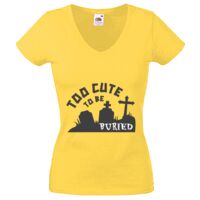 Lady-fit Valueweight V-Neck T-Shirt Thumbnail