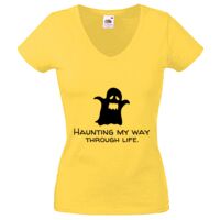 Lady-fit Valueweight V-Neck T-Shirt Thumbnail