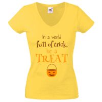 Lady-fit Valueweight V-Neck T-Shirt Thumbnail