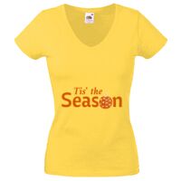 Lady-fit Valueweight V-Neck T-Shirt Thumbnail