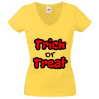 Lady-fit Valueweight V-Neck T-Shirt Thumbnail