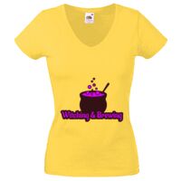 Lady-fit Valueweight V-Neck T-Shirt Thumbnail