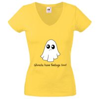 Lady-fit Valueweight V-Neck T-Shirt Thumbnail