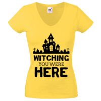 Lady-fit Valueweight V-Neck T-Shirt Thumbnail