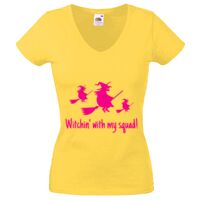 Lady-fit Valueweight V-Neck T-Shirt Thumbnail
