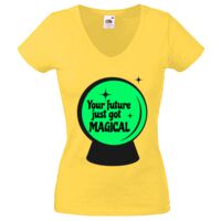 Lady-fit Valueweight V-Neck T-Shirt Thumbnail