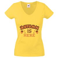 Lady-fit Valueweight V-Neck T-Shirt Thumbnail