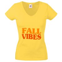 Lady-fit Valueweight V-Neck T-Shirt Thumbnail