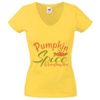 Lady-fit Valueweight V-Neck T-Shirt Thumbnail