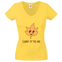 Lady-fit Valueweight V-Neck T-Shirt Thumbnail