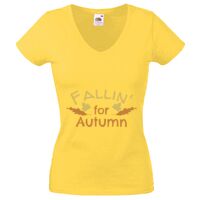 Lady-fit Valueweight V-Neck T-Shirt Thumbnail